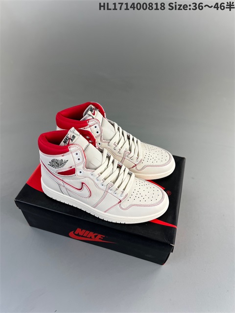 women air jordan 1 shoes H 2023-10-26-499